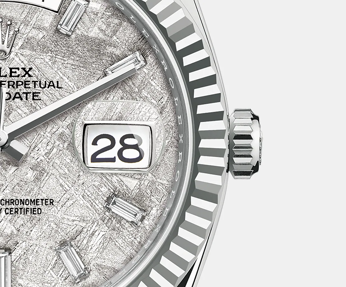 Rolex Day-Date, 40mm, Platinum, Ref# 228236-0011, Date