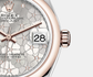 Rolex Datejust 31mm, Oystersteel and 18k Everose Gold and Diamonds, Ref# 278241-0032, Date