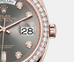 Rolex Day-Date 36mm, 18k Everose Gold, Ref# 128345rbr-0052, Date