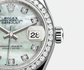 Rolex Lady-Datejust 28mm, 18k White Gold, Ref# 279139rbr-0008, Date