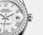 Rolex Lady-Datejust 28mm, 18k White Gold, Ref# 279139rbr-0013, Date