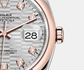 Rolex Datejust 36mm, Oystersteel and 18k Everose Gold, Ref# 126201-0039, Date