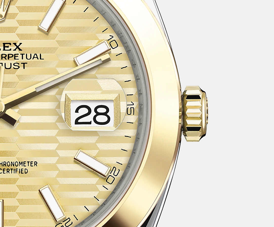 Rolex Datejust 41mm, Oystersteel and 18k Yellow Gold, Ref# 126303-0021, Date