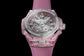 Side Hublot Big Bang ONE CLICK PINK SAPPHIRE DIAMONDS Ref# 465.JP.4802.RT.1204