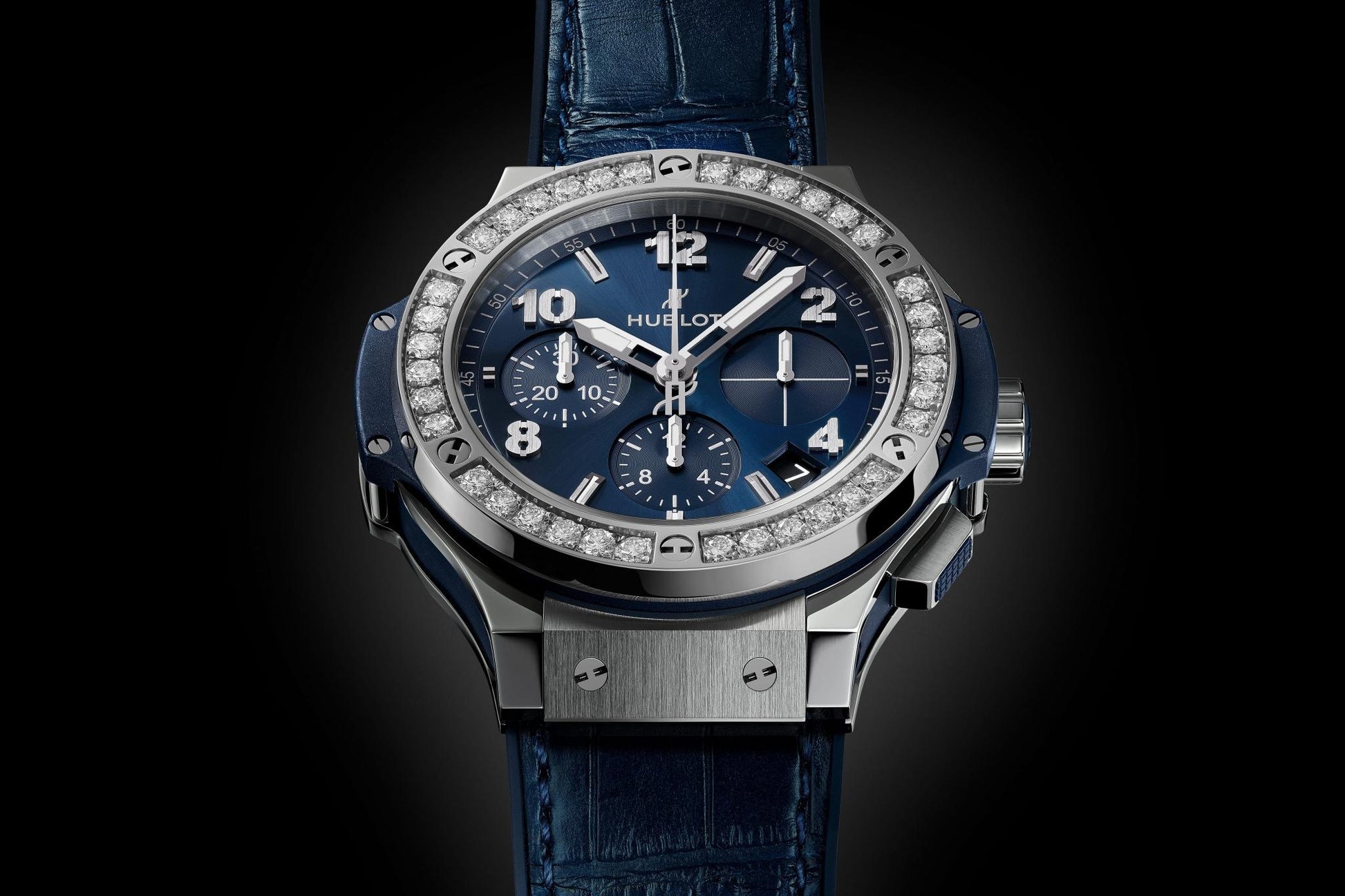 Hublot Big Bang, Steel Blue Diamonds, 41mm, Ref#