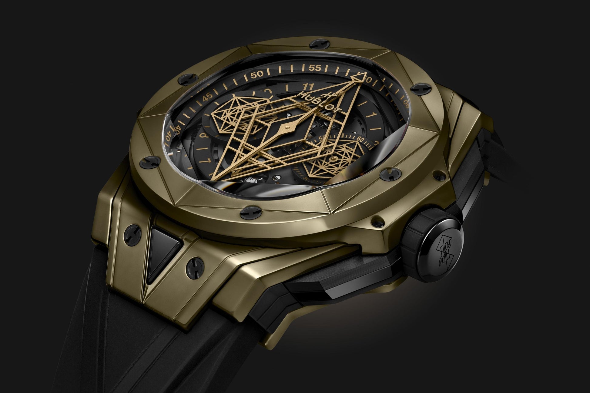 Hublot Big Bang SANG BLEU II MAGIC GOLD Ref 418.MX.1103.RX.MXM22