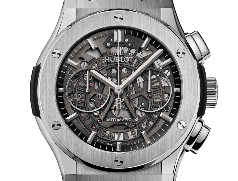 Hublot Classic Fusion Aerofusion Titanium Chronograph Automatic 45mm Ref 525.NX.0170.LR