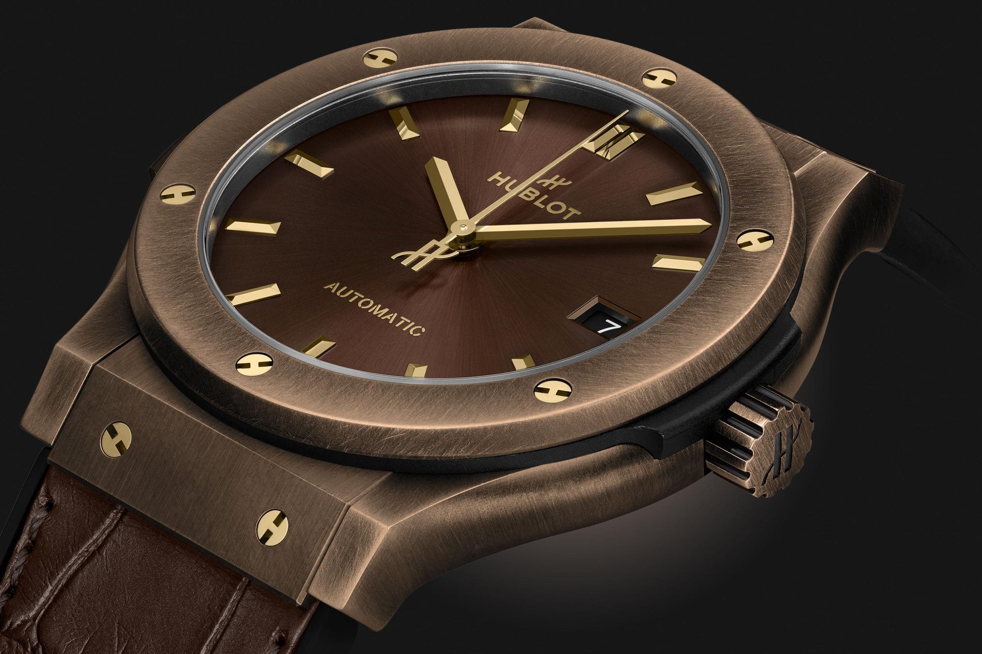 Side Hublot Classic Fusion BRONZE BROWN Ref# 511.BZ.3480.LR.ECU21
