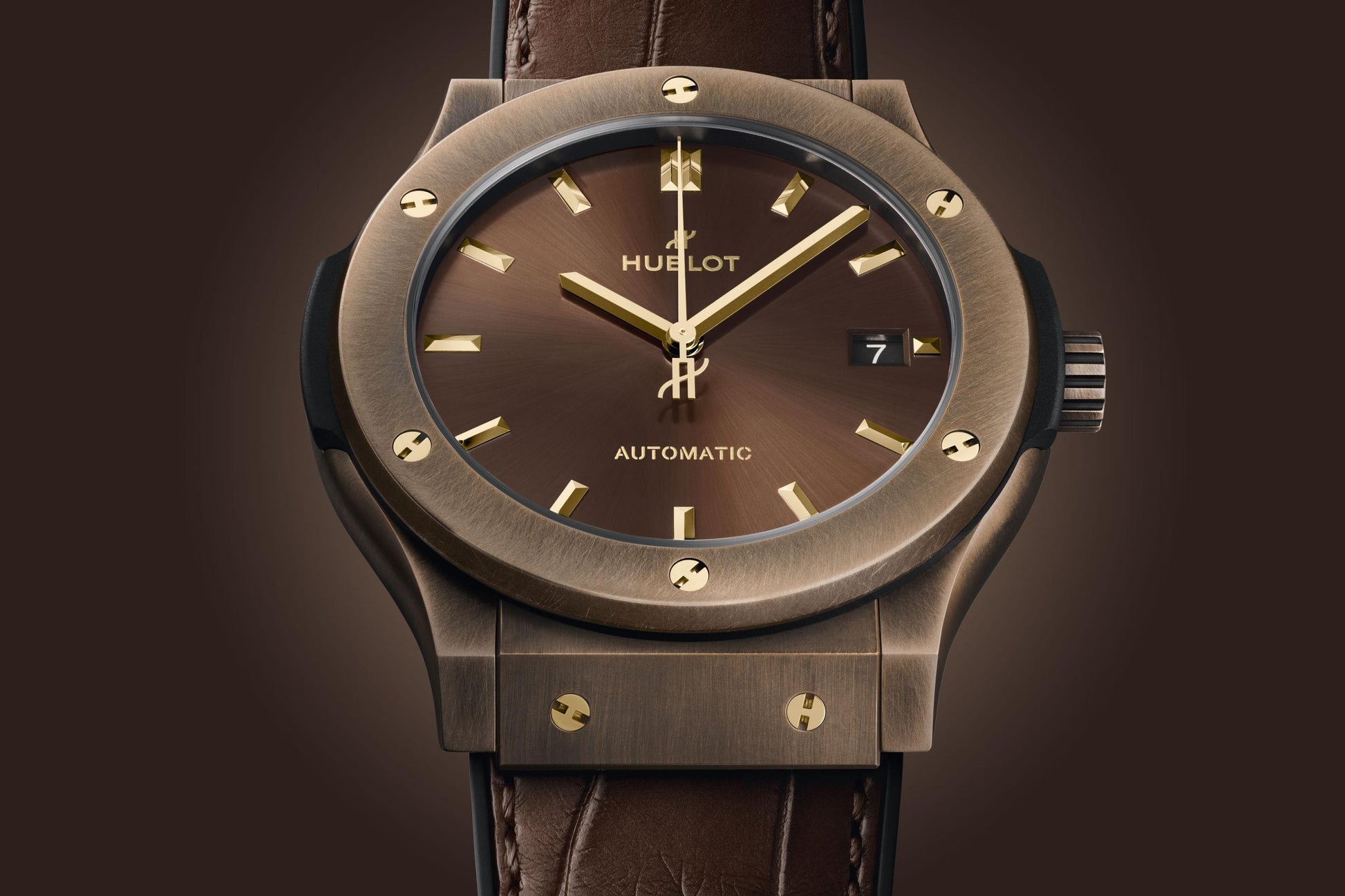 Dial Hublot Classic Fusion BRONZE BROWN Ref# 511.BZ.3480.LR.ECU21