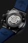 Back Hublot Classic Fusion Ceramic Blue Chronograph Ref# 521.CM.7170.RX