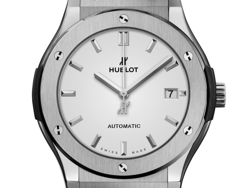 Hublot Classic Fusion Automatic 45mm, Ref# 511.NX.2611.LR, Dial close