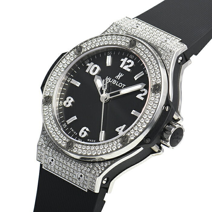 Hublot Big Bang, Steel Pave, 38 mm, Ref# 361.SX.1270.RX.1704, Right