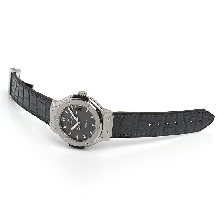 Hublot Classic Fusion Racing Grey Titanium 38mm, Ref# 565.NX.7071.LR, Strap