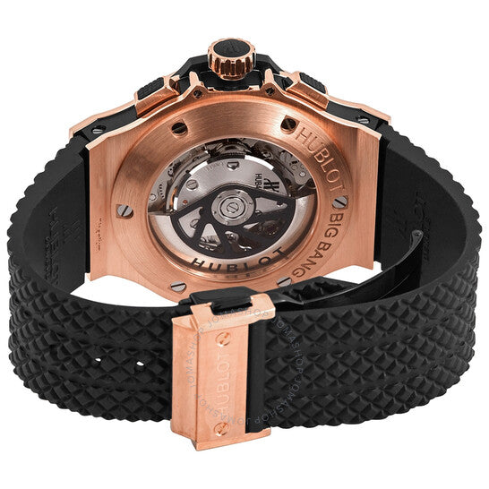 Hublot Big Bang 301.PX.7180.LR Rose Gold with Blue Leather Watch (Blue Dial)