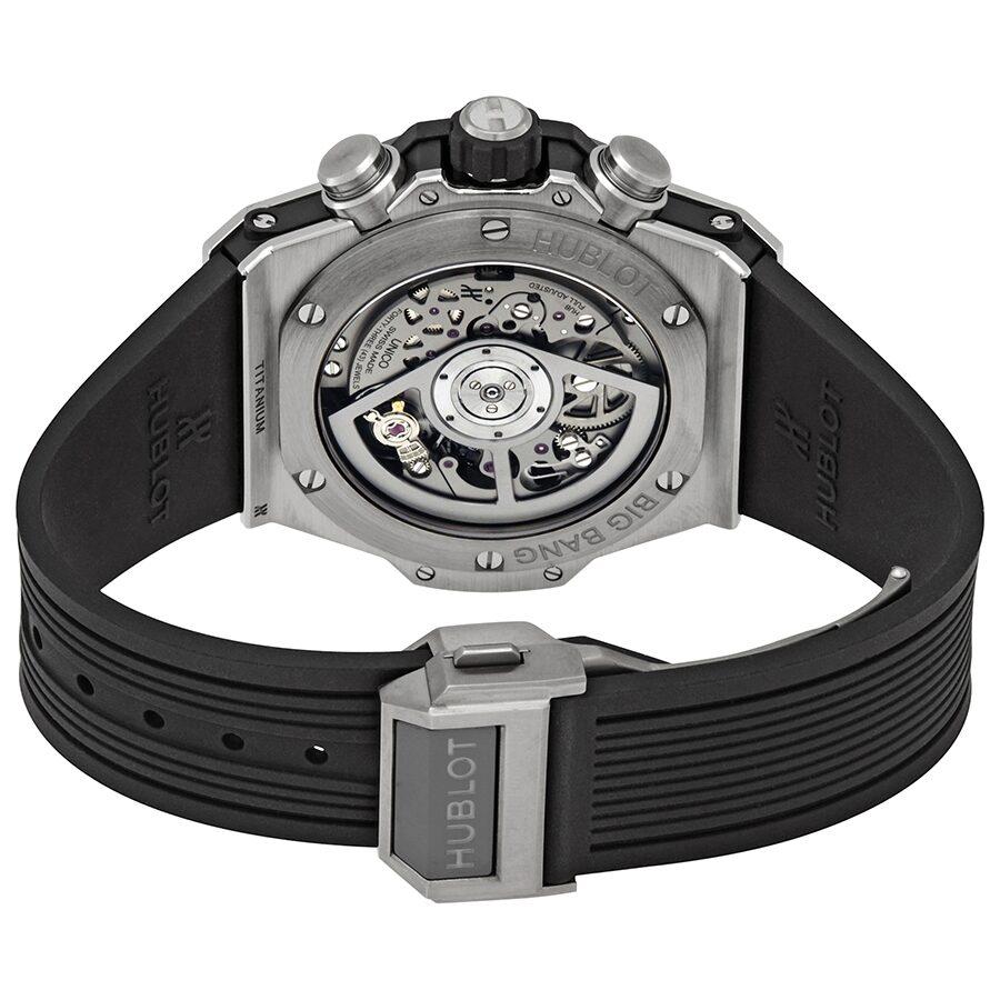 Hublot Big Bang, Unico Titanium ceramic, 42mm, Ref# 441.NM.1170.RX, Back
