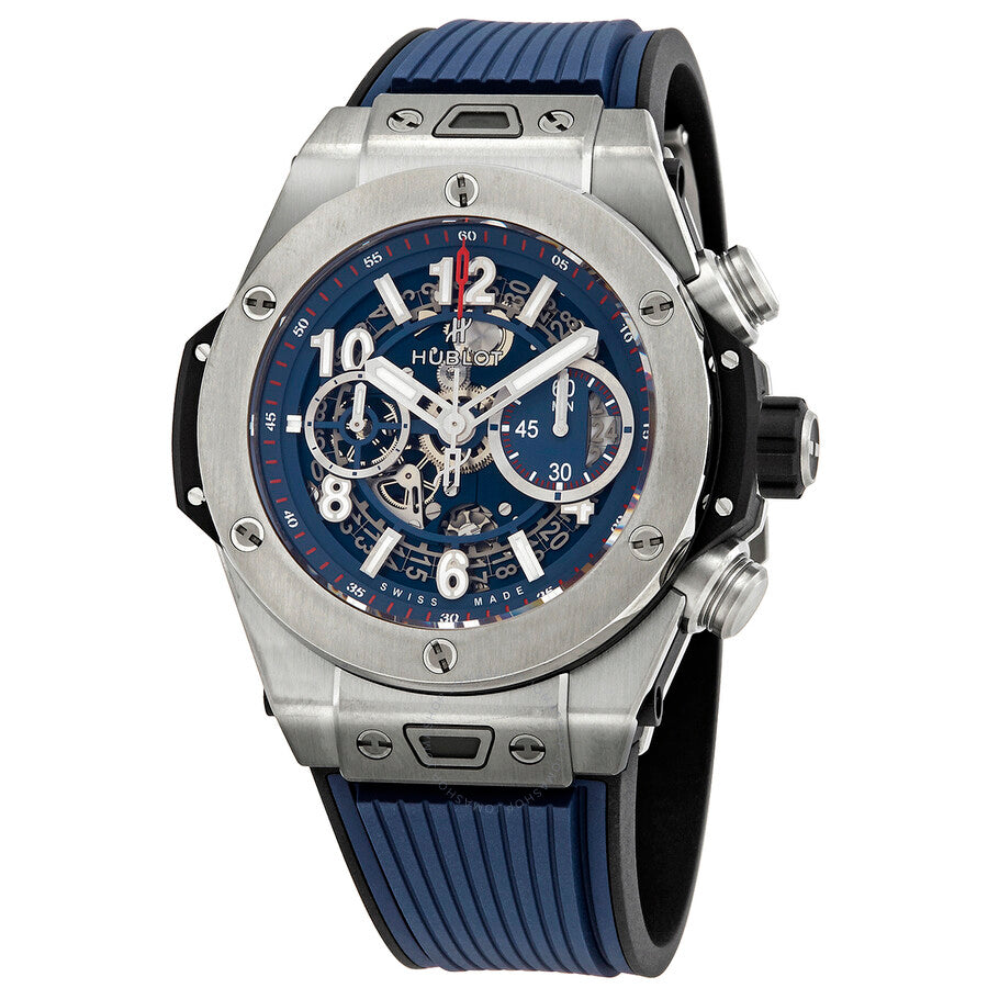 Hublot Big Bang, Unico Titanium Blue, 42mm, Ref# 441.NX.5179.RX, Main view