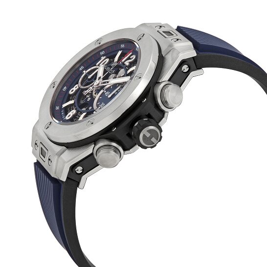 Hublot Big Bang, Unico Titanium Blue, 42mm, Ref# 441.NX.5179.RX, Profile
