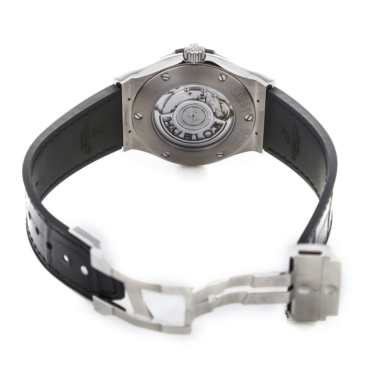 Hublot Classic Fusion Titanium 42mm, Ref#542.NX.1171.RX, Clasp