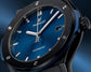 Hublot Classic Fusion Automatic 45mm Ceramic Blue, Ref# 510.CM.7170.CM, Bezel