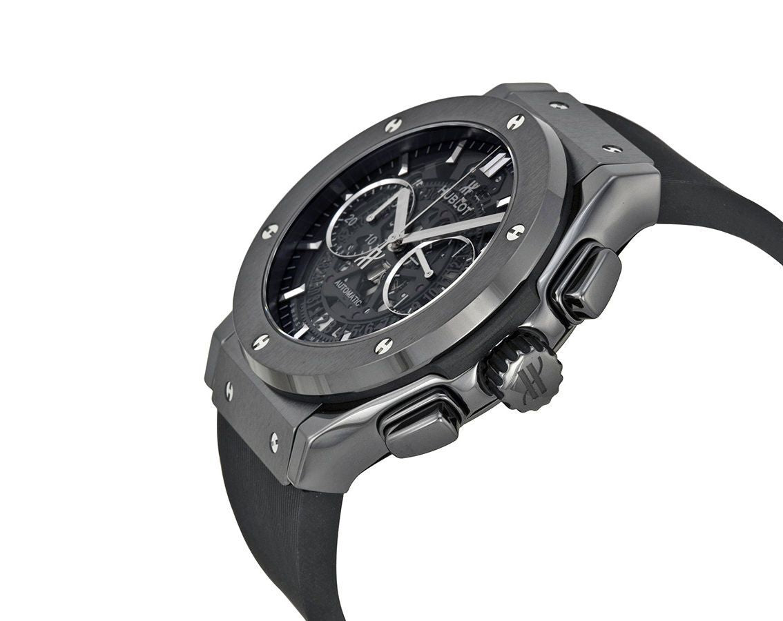 Hublot Classic Fusion Aerofusion Black Magic Chronograph 45mm, Ref# 525.CM.0170.RX, Right
