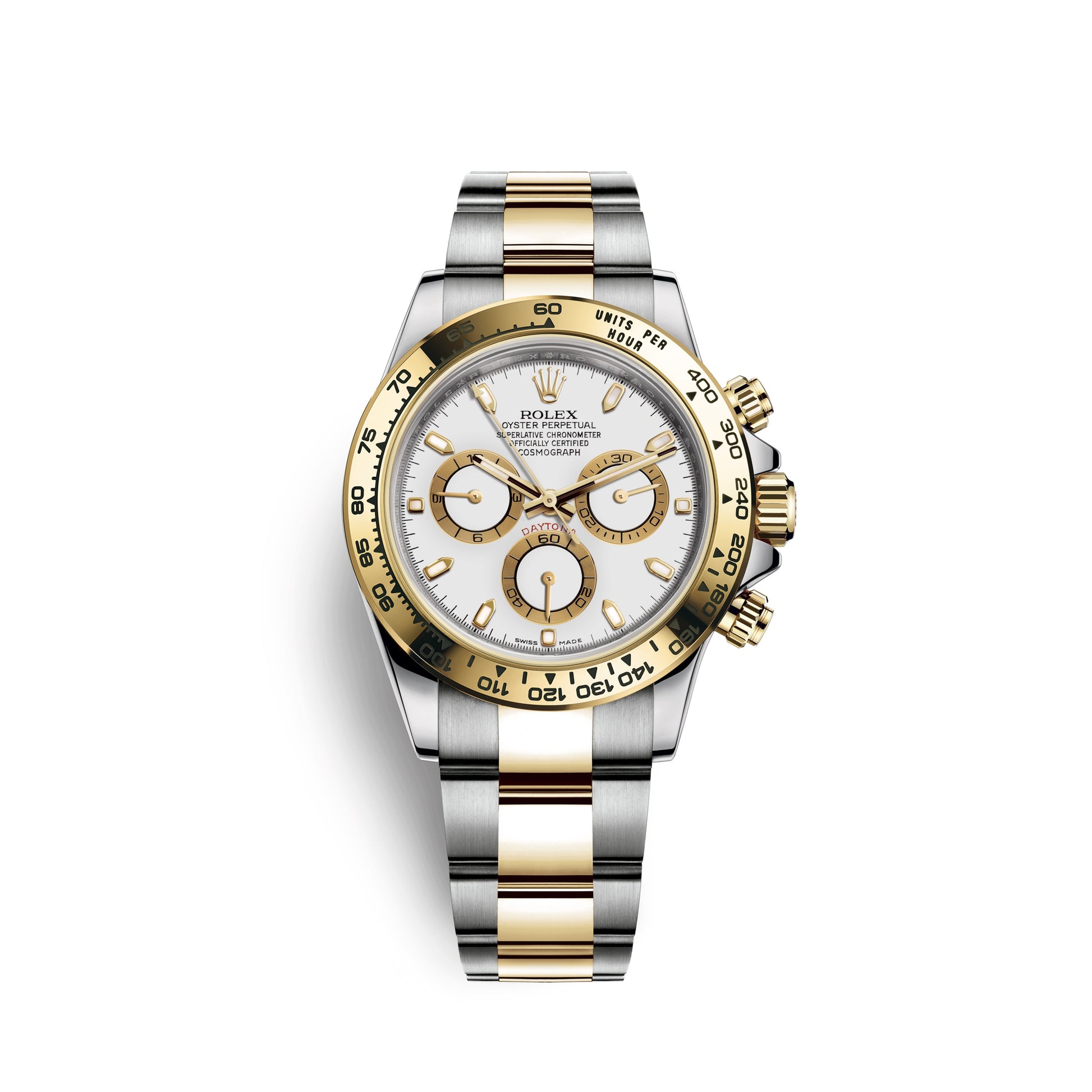 Rolex Cosmograph Daytona, 18k Yellow Gold and Stainless Steel