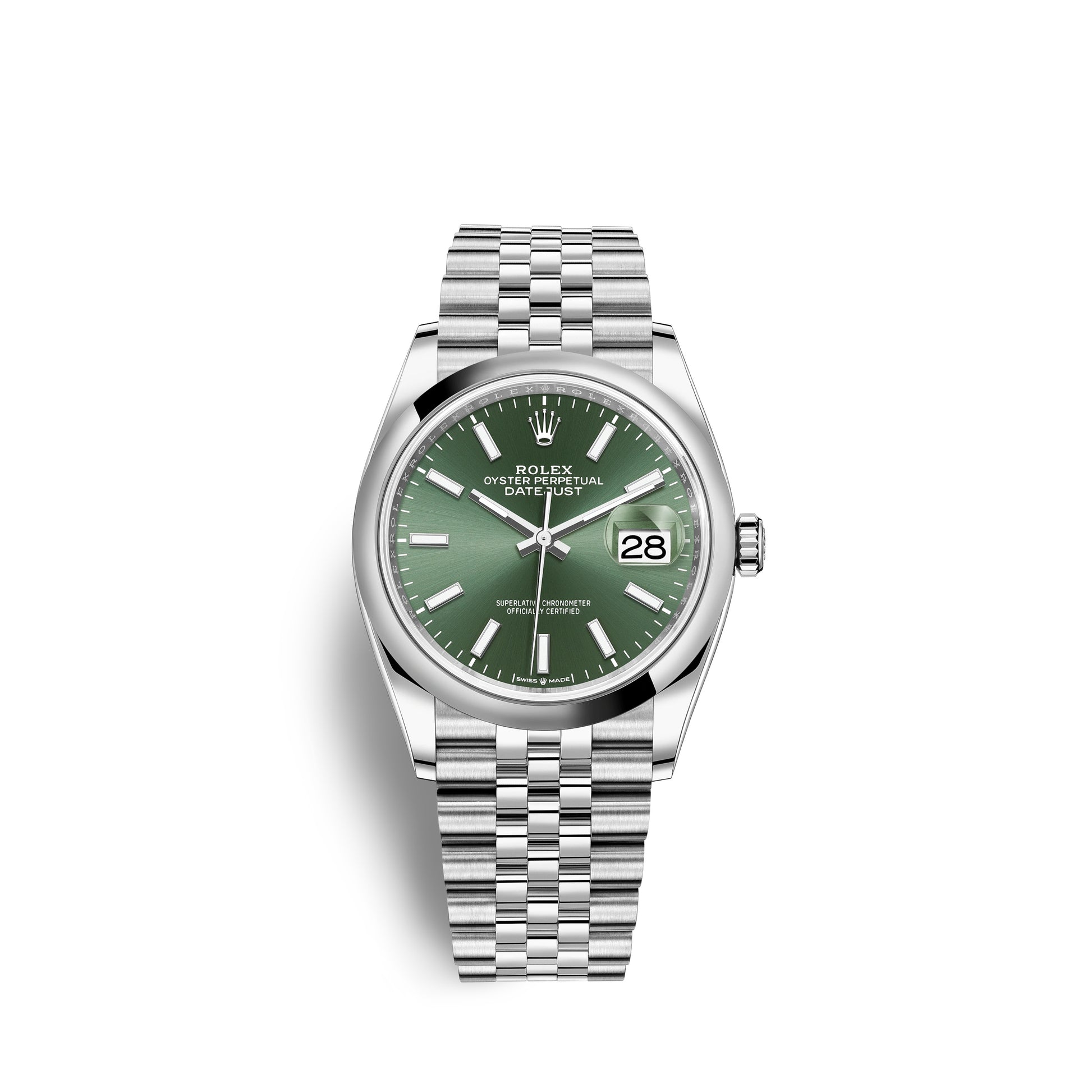 bud Ren Kvarter Rolex Datejust 36mm, Oystersteel, Ref# 126200-0023 – Affordable Swiss  Watches Inc.