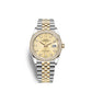 Rolex Datejust 36mm, Oystersteel and 18k Yellow Gold, Ref# 126283rbr-0031