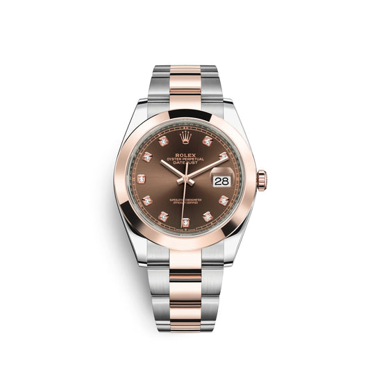 Rolex Datejust 41, 18k Everose Gold and Stainless Steel, 41mm, Ref# 126301-0003