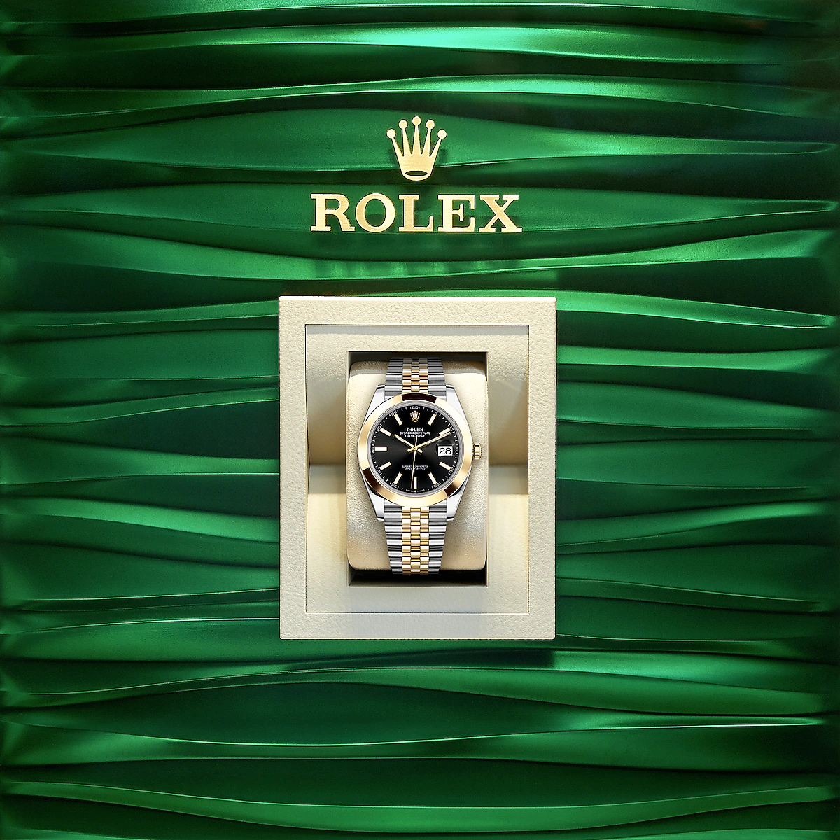 Rolex Datejust 41, 18k Yellow Gold and Stainless Steel, 41mm, Ref# 126303-0014, Watch in box