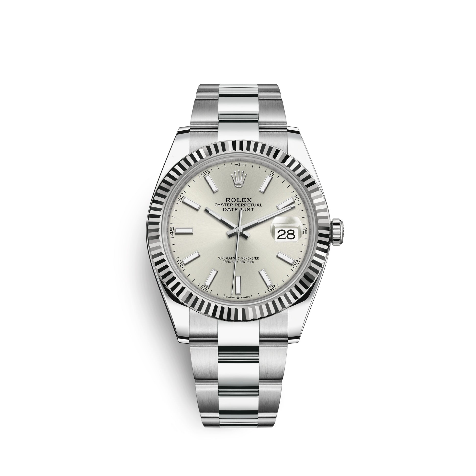 Indflydelse kultur Seneste nyt Rolex Datejust 41, Stainless Steel and 18k White Gold, 41mm, Ref# 1263 –  Affordable Swiss Watches Inc.