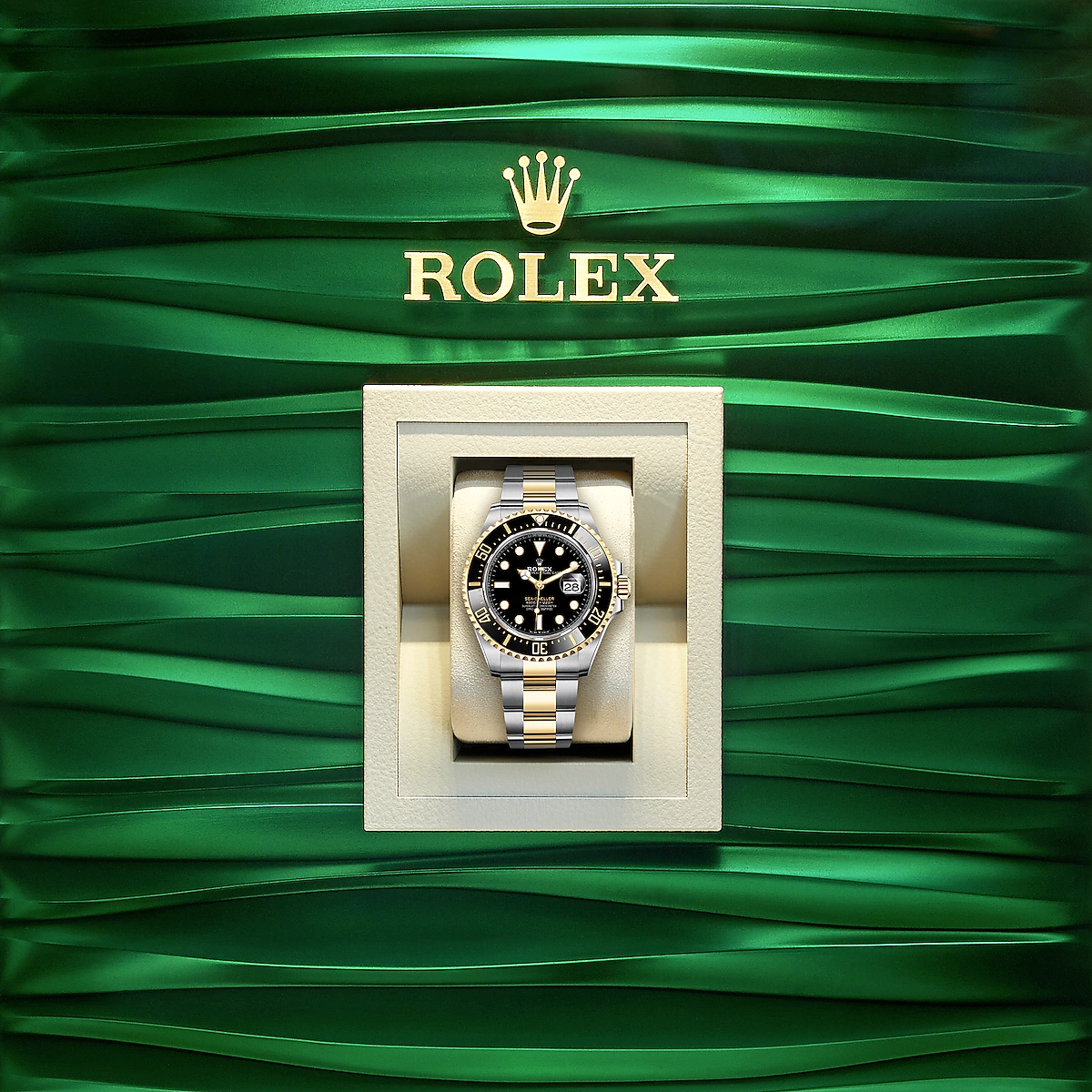 Rolex Sea-Dweller, Stainless Steel and 18k Yellow Gold, 43mm, Ref# 126603-0001, Watch in box