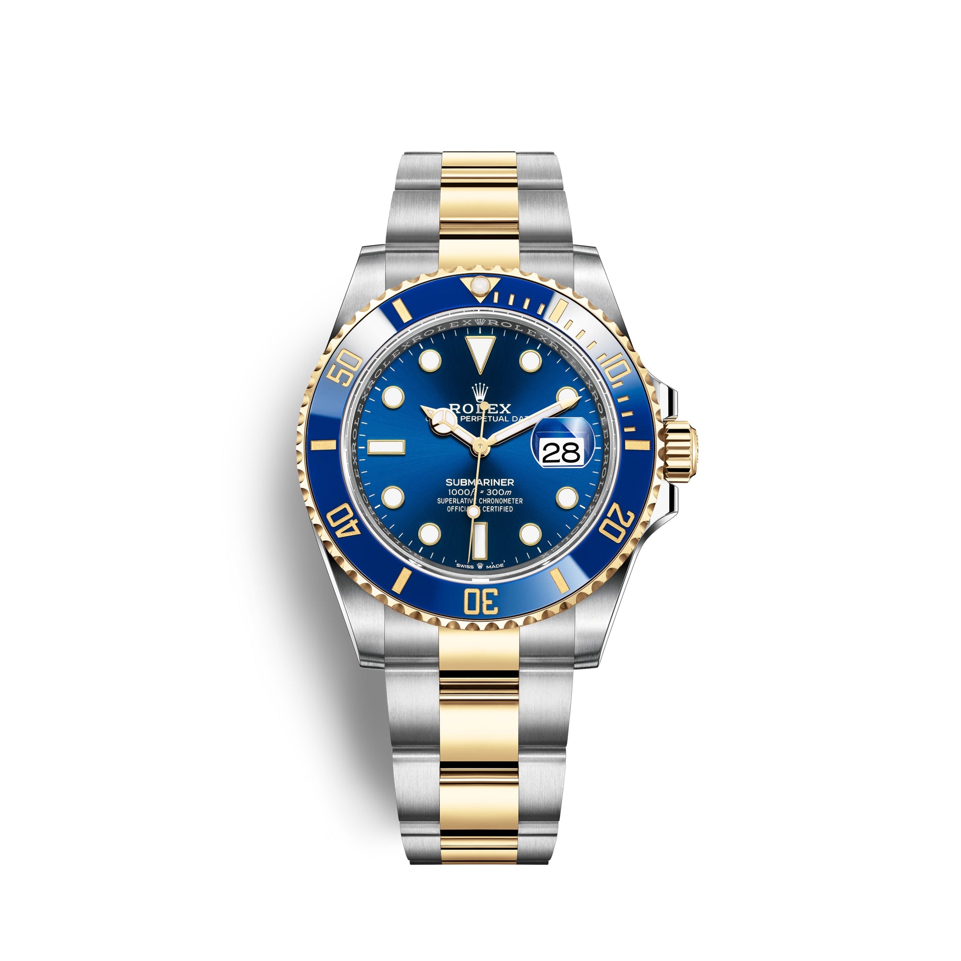 Barry lodret væbner Rolex Submariner Date, Stainless Steel and 18k Yellow Gold, 41mm, Ref# –  Affordable Swiss Watches Inc.