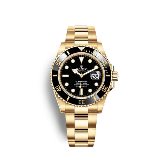 Rolex Submariner Date, 18k Yellow Gold, 41mm, Ref# 126618ln-0002