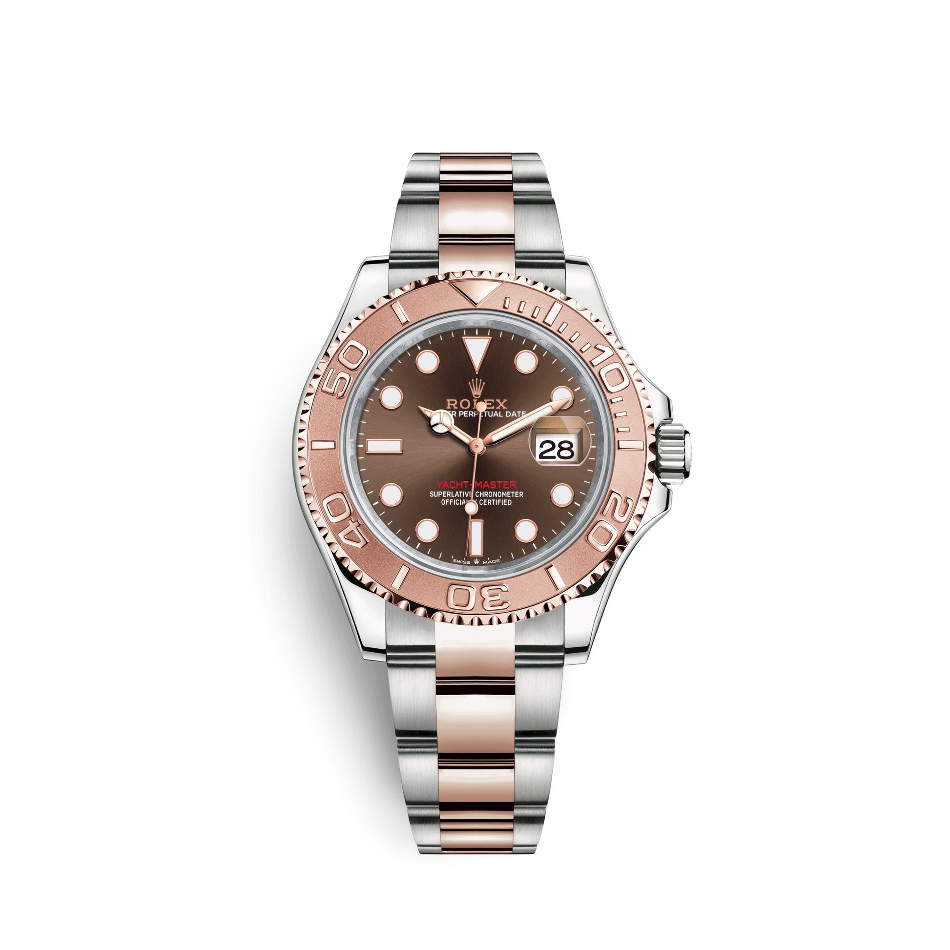 Rolex Yacht-Master 40 Rose Gold Everose 18k Black 40mm Dial