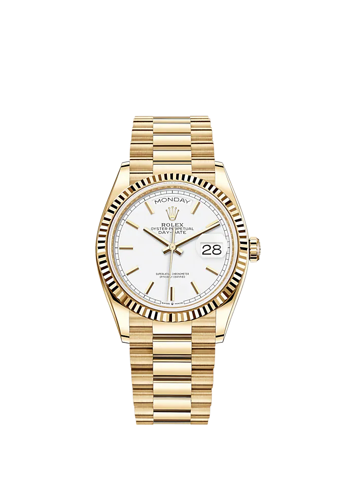 Rolex Day-Date, 36mm, Platinum, Ref# 128238-0081