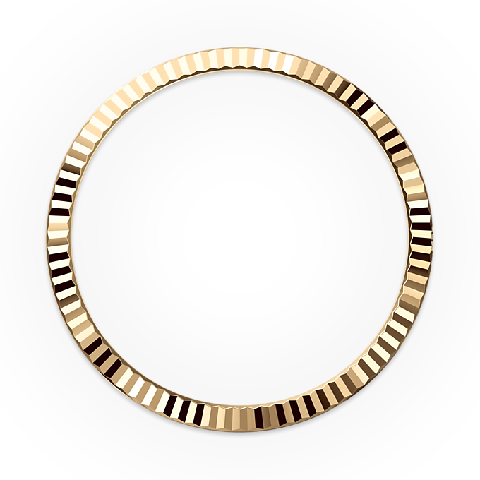 Rolex Day-Date 36, 18k Yellow Gold with Diamond-set, 36mm, Ref# 128238-0088, Bezel
