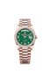 Rolex Day-Date 36, 18k Everose Gold with Diamond-set, 36mm, Ref# 128345rbr-0068