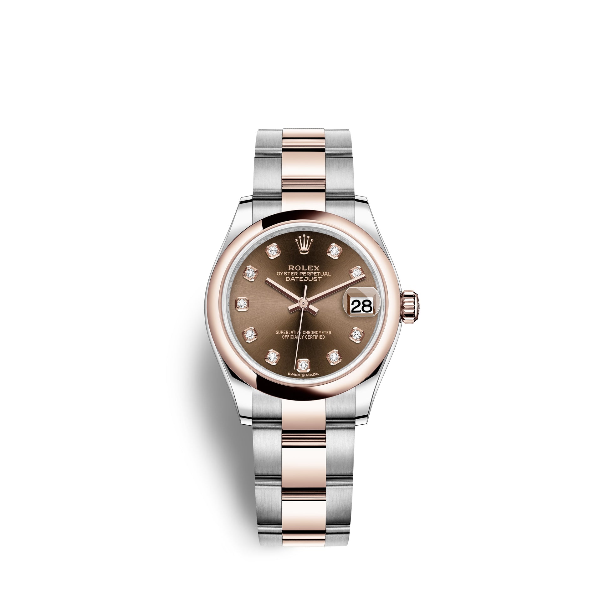 Rolex oyster perpetual on sale datejust 31 rose gold