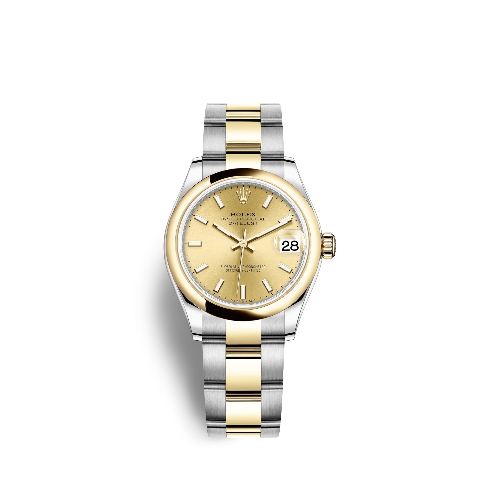 Rolex Datejust 31, Oystersteel and Yellow Gold, Ref# 278243-0013