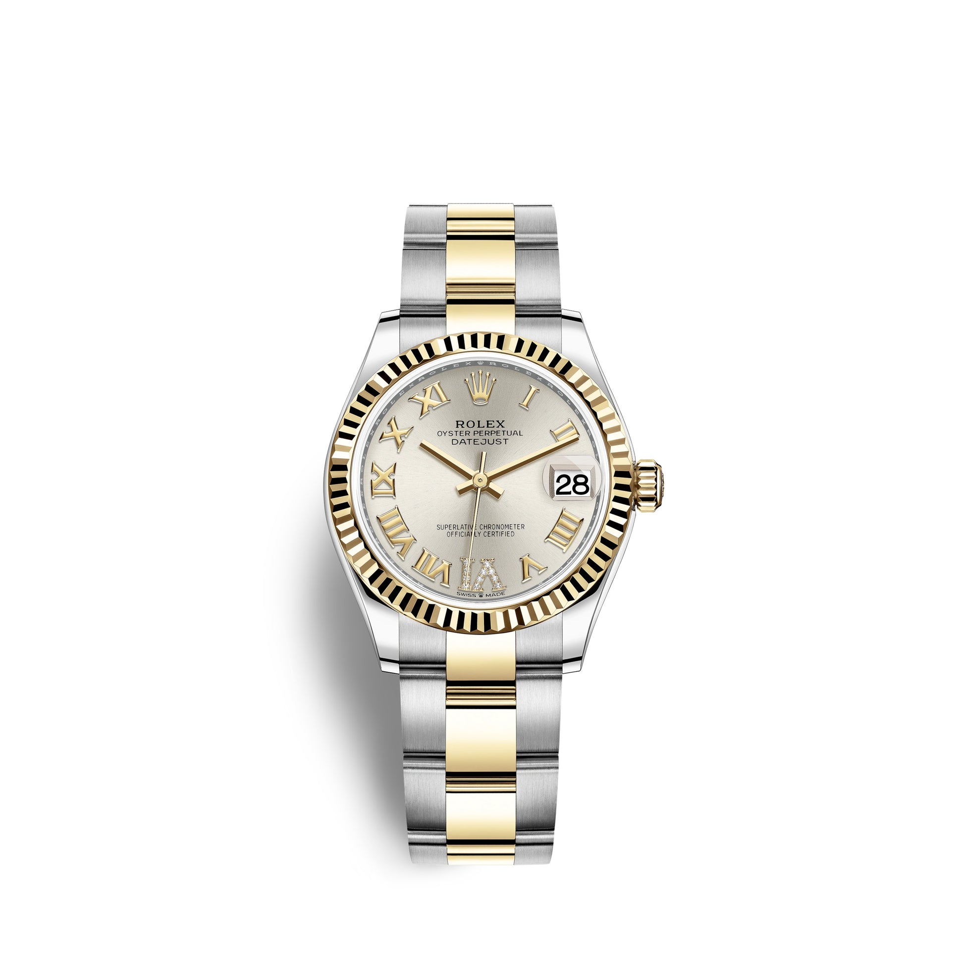 excitation høst Isolere Rolex Datejust 31, Oystersteel and 18k Yellow Gold, Ref# 278273-0003 –  Affordable Swiss Watches Inc.
