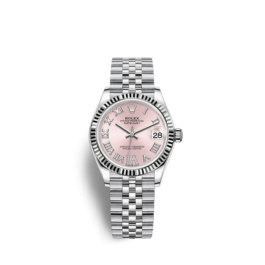 Rolex Datejust 31, Oystersteel and 18k White Gold, Ref# 278274-0024