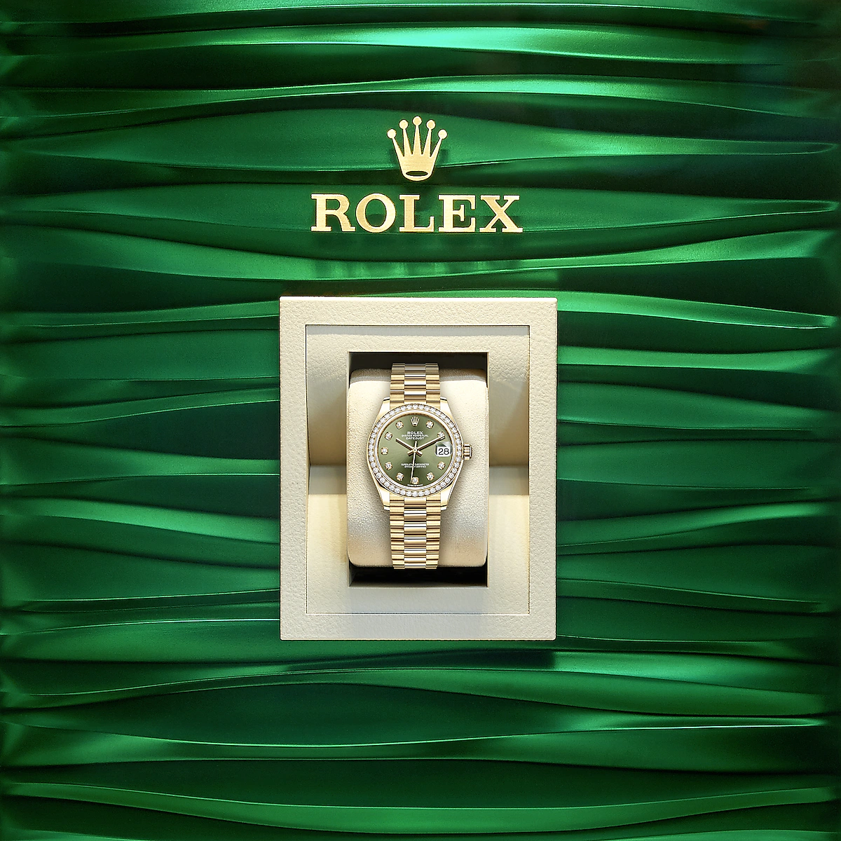 Rolex Datejust 31, 18kt Yellow Gold, Ref# 278288RBR-0007