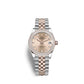 Rolex Datejust 31, Oystersteel, 18kt Everose Gold and diamonds, Ref# 278381RBR-0024