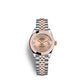 Rolex Lady-Datejust 28, Oystersteel and 18k Everose Gold, Ref# 279161-0025