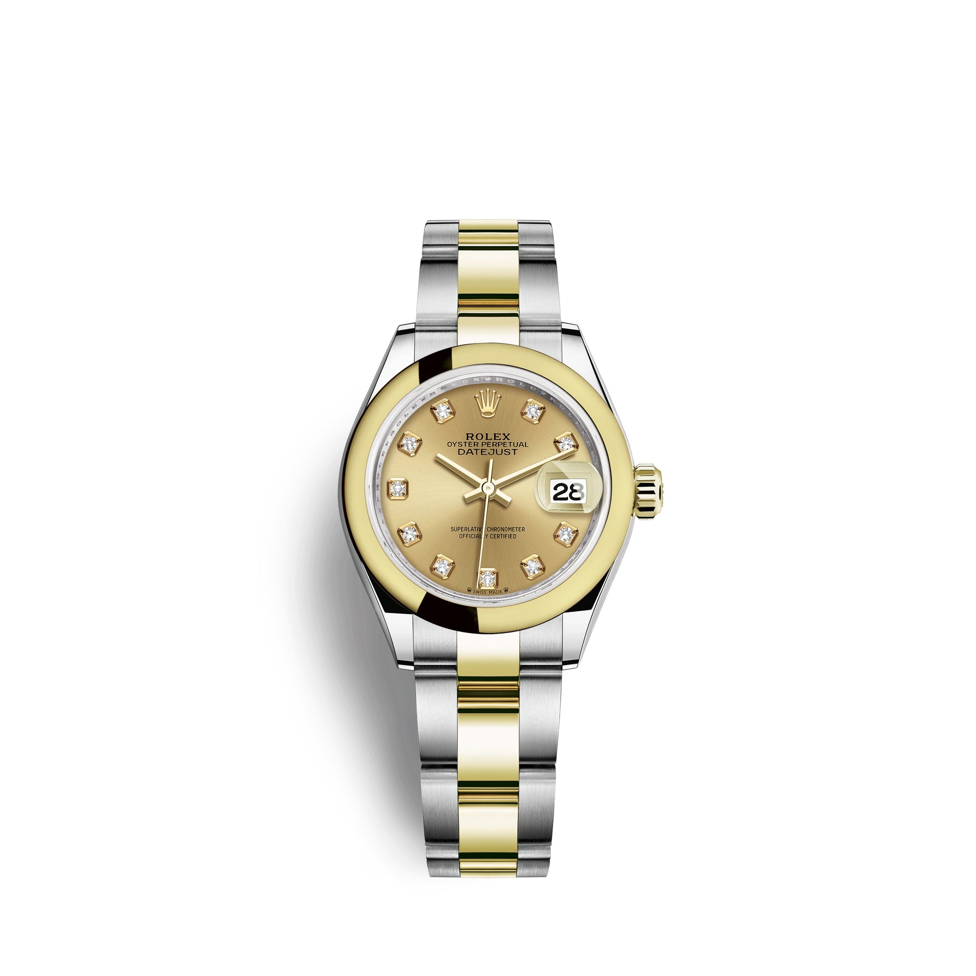 Rolex Lady Datejust 28 Oystersteel and 18k Yellow Gold Ref 279163 0 Affordable Swiss Watches Inc