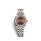 Rolex Lady-Datejust 28, Oystersteel and 18k Everose Gold, Ref# 279171-0003