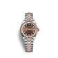 Rolex Lady-Datejust 28, Oystersteel and 18k Everose Gold, Ref# 279171-0011