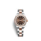 Rolex Lady-Datejust 28, Oystersteel and 18k Everose Gold, Ref# 279381RBR-0004