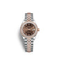 Rolex Lady-Datejust 28, Oystersteel and 18k Everose Gold, Ref# 279381RBR-0009