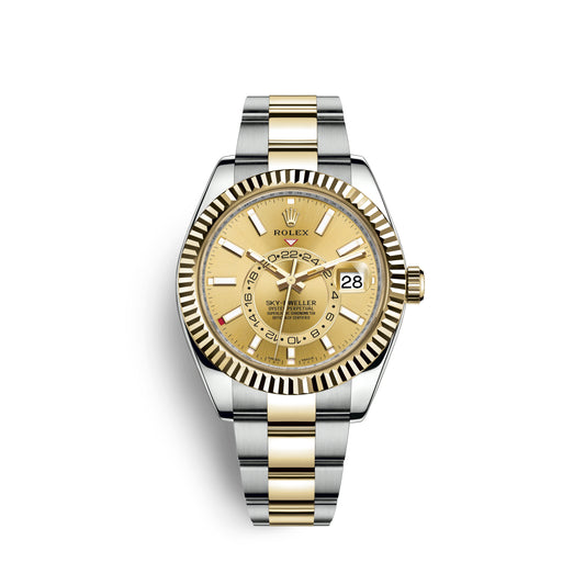 Rolex Sky-Dweller 42mm, Oystersteel and 18k Yellow Gold, Ref# 326933-0001